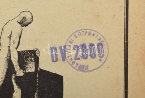 1922-1925 A Magyarországi Építőmunkások Országos Szövetsége központi vezetősége és fölügyelőválasztm...