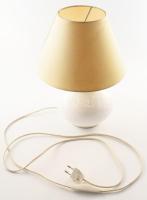 Iparművészeti Vállalat asztali lámpa, címkével jelzett, m: 33 cm