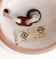 Iparművészeti Vállalat asztali lámpa, címkével jelzett, m: 33 cm