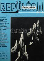 1970-1971 Repülés, Űrrepülés 1970. 1-12. sz. + 1971 1-12. sz. 2 teljes évfolyam, egybekötve. Átkötött modern félvászon-kötés.