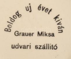 cca 1910 Bonbonier I. Ferenc József osztrák császár, magyar és cseh király portréjának ábrázolásával...