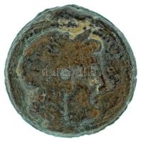 Ptolemaida Egyiptom Kr.e. 3. század k. AE26 bronz (13,48g) T:VF,F Ptolemaic Egypt around 3rd Century BC AE26 bronze "PTOLEMAIOU BASILEWS - E(?)" (13,48g) C:VF,F