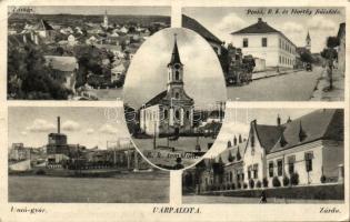 Várpalota az Unió gyárral és a Horthy fióiskolával