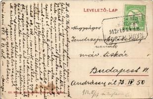 1912 Budakeszi, Erzsébet királyné szanatórium és Jánoshegy + "Erzsébet királyné Szanatórium Pos...