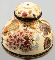 Josef Steidl Znaim lámpaelem, d: 15 cm, m: 12 cm