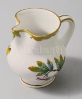 Herend Viktória mintás tejkiöntő. Jelzett, hibátlan, m: 7 cm