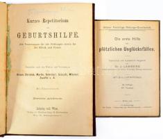 Dr. J. Lamberg: Die erste Hilfe bei plötzlichen Unglücksfällen. Wien, 1914, Wiener Freiwillige Rettu...