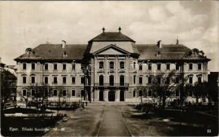 1931 Eger, Érseki líceum. Az Egri Keresztény Sajtószövetkezet kiadása