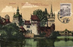 Budapest XIV. Városligeti tó és Vajdahunyad vára (b)