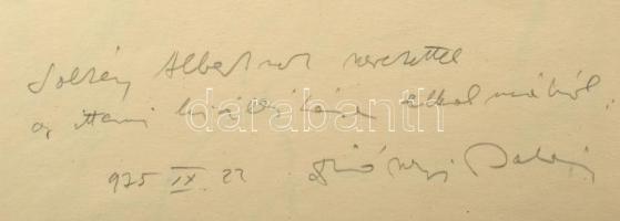 Diószegi Balázs (1914-1999): Italozó társaság, tus, papír, jelzett, hátoldalán a művész ajánlásával ...