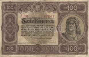 1920. 100K (4x) T:II-/III