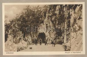 cca 1930 Miskolc és környéke (Lillafüred), album 5 db fekete-fehér képpel (Palotaszálló, alagút, stb...