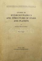 Jeremi Wasiutynsk: Studies Hydrodynamics and Structure of Stars and Planets. Astrophysica Norvegica Vol. 4. Oslo, 1946, Jacob Dybwad, XVI+497 p. Angol nyelven. Kiadói papírkötés, foltos lapokkal, kissé foltos borítóval, a borítószéleken apró szakadásokkal.