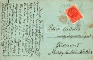 1942 Tárnok, Hősök szobra, emlékmű. Hangya Szövetkezet kiadása (fa)