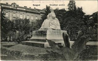 1915 Szeged, Erzsébet királyné (Sisi) szobor. K. H. 1409. (EK)