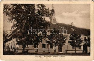 Kőszeg, Erzsébet szanatórium. Róth Jenő kiadása (kopott sarkak / worn corners)