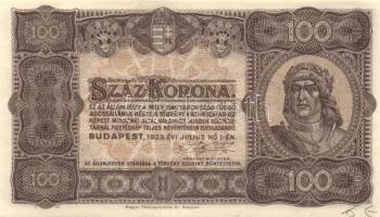 1923. 100K T:I- egyszer hajtva