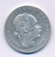 1883KB 1Ft Ag "Ferenc József / Barokk címer" T:VF
Hungary 1883KB 1 Forint Ag "Franz ...