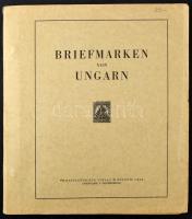 1874-1944 Magyar gyűjtemény előnyomott osztrák gyártású albumban, benne szép Krajcáros és Turul, job...