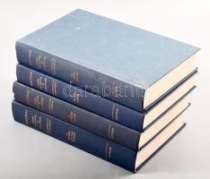 Mózes öt könyve és a haftárák. Héber szöveg, magyar fordítás és kommentár I-IV. Bp., 1984. Kiadói egészvászon kötés, jó állapotban.