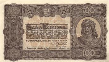 1923. 100K T:I- egyszer hajtva