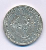 1933. 2P Ag "Madonna" T:VF Adamo P7