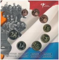 Hollandia 2005. 1c-2E (8xklf) forgalmi sor "60 év Felszabadulás" dísztokba rögzítve (az Ag...