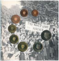 Hollandia 2005. 1c-2E (8xklf) forgalmi sor "60 év Felszabadulás" dísztokba rögzítve (az Ag...