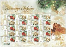 2011 Színházi, Szerelem és Karácsony bélyegem promóciós teljes ívek (névérték: 16.200Ft)