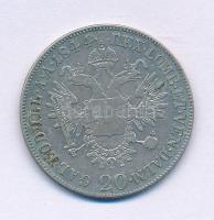 Ausztria 1844A 20kr Ag "I. Ferdinánd" T:F Austria 1844A 20 Kreuzer Ag "Ferdinand I" C:F Krause KM#2208