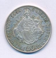 1848B 20kr Ag "V. Ferdinánd" T:XF Hungary 1848B 20 Kreuzer Ag "Ferdinand V" C:XF Huszár: 2081., Unger III.: 1419.