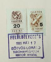 1965 Bp., ELTE filozófia doktori oklevél, Sőtér István aláírásával