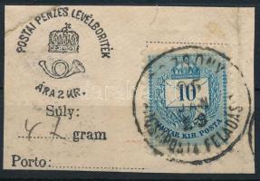 "(PO)ZSONY / (KO)CSIPOSTA-FELADÁS I."