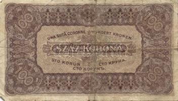 1923. 100K (5x) nyomdahely jelöléssel is T:III
