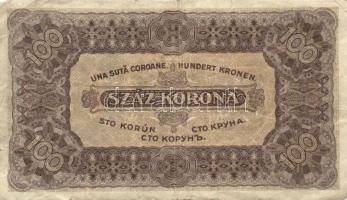 1923. 100K (5x) nyomdahely jelöléssel is T:III