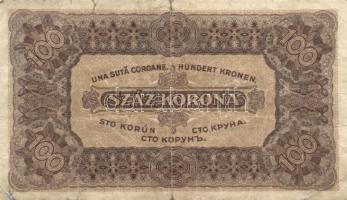 1923. 100K (5x) nyomdahely jelöléssel is T:III