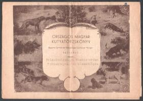 1950 Országos magyar kutyatörzskönyv