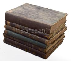 1857-1935 Vegyes nyomtatvány tétel: 

1857-1866 Reichs-Gesetz-Blatt für das Kaisterthum Oesterreic...