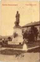 1907 Rimaszombat, Rimavská Sobota; Tompa Mihály szobor. W.L. 582. / statue, monument (EB)