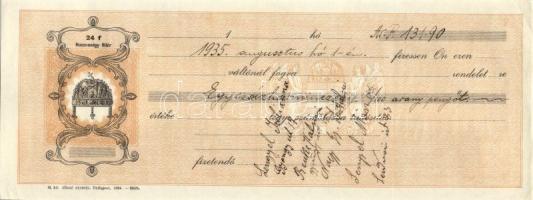 1927-39 10 db klf váltó