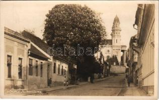 Ungvár, Uzshorod, Uzhhorod, Uzhorod; Duchnovicova ul. / utca, görögkatolikus székesegyház / street view, Greek Catholic church. Fotogr. Themac (fl)