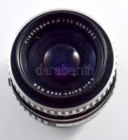 Carl Zeiss Jena Flektogon 2,4/35 (35 mm f/2.4) MC Electric objektív, tokban