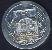 DN "Ruhaipari Szövetkezet" Ag emlékérem 13,2g T:2