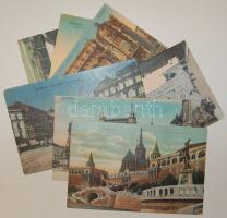 7 db régi színes Budapest képeslap