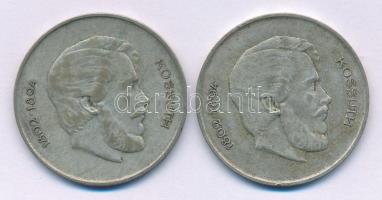 1947. 5Ft Ag "Kossuth" (2x) T:VF,F patina
Adamo F8.1