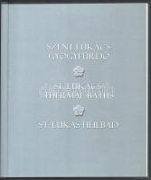 Szent Lukács Gyógyfürdő. Bp., Budapest Gyógyfürdői és Hévizei Rt. Kiadói kartonált kötés, jó állapot...