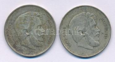 1947. 5Ft Ag "Kossuth" (2x) T:VF,F patina
Adamo F8.1