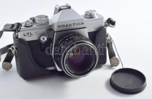 Praktica LTL 3 fényképezőgép Pentacon 1.8/50 objektívvel, tokban