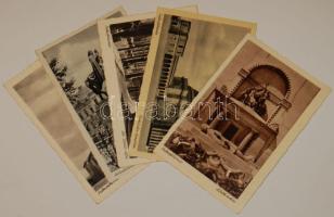 5 db régi Székesfehérvár képeslap