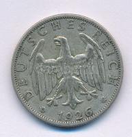 Németország / Weimari Köztársaság 1926J 2M Ag T:XF patina Germany / Weimar Republic 1926J 2 Reichsmark Ag C:XF patina Krause KM#45